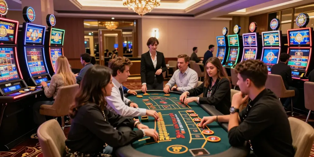 Casino en ligne Dragonia Casino incluant des jeux modernes et une ambiance élégante.