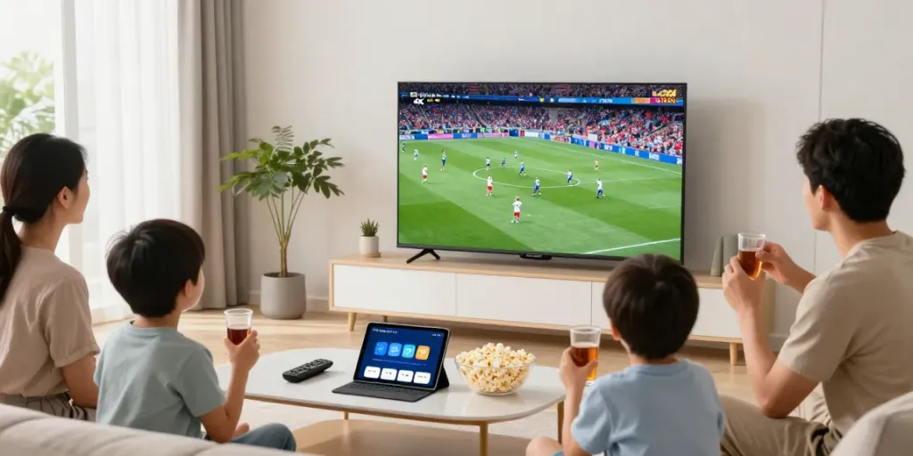 Téléchargez l'application atlas pro iptv pour regarder des sports en direct en famille.